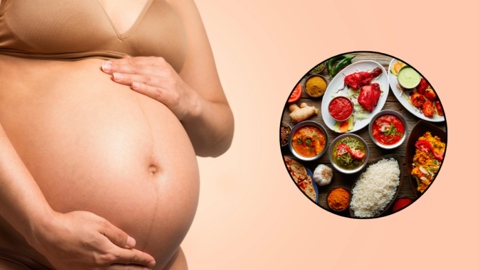 spicy food during pregnancy labor pain