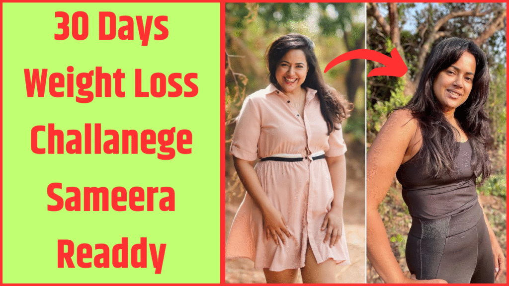 Sameera Reddy weight Loss