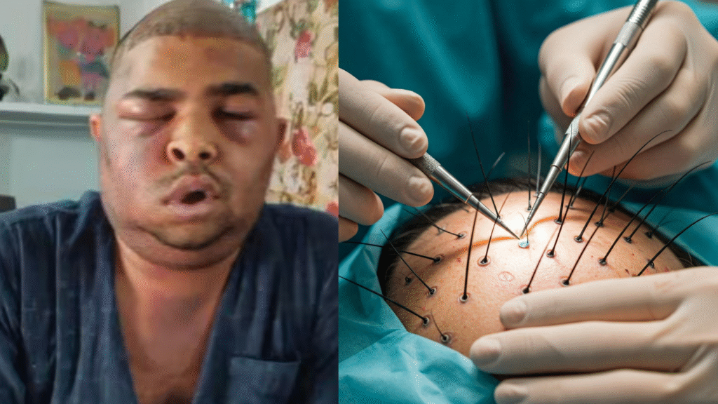 kanpur hair transplant news patient death risk safety guide india
