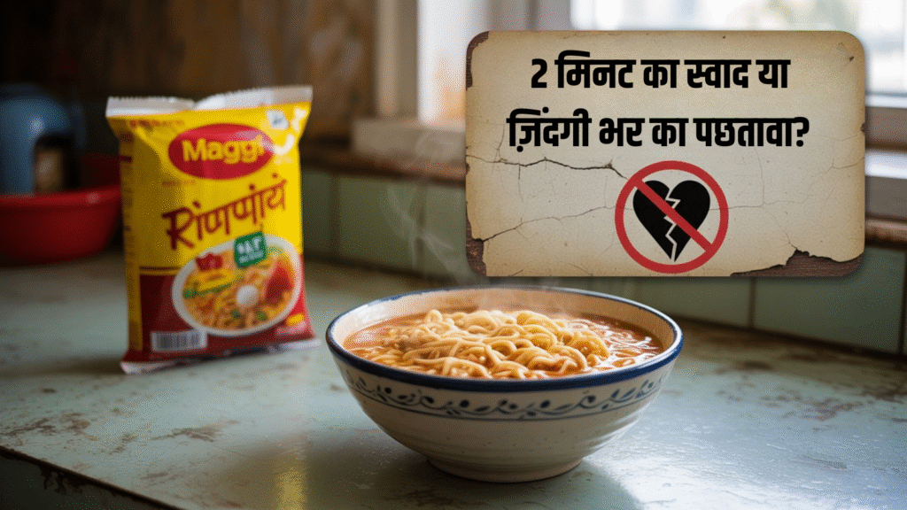 Instant noodles health risks