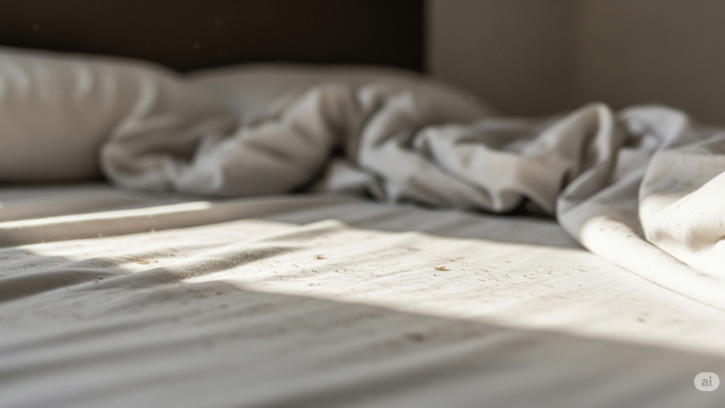 dirty bedsheet health risks