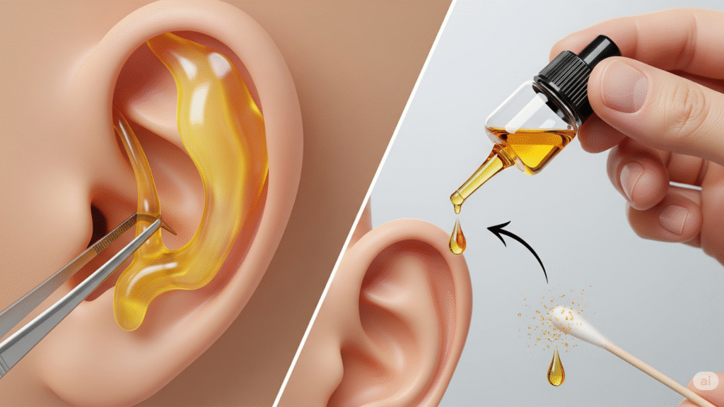 how to clean ears at home