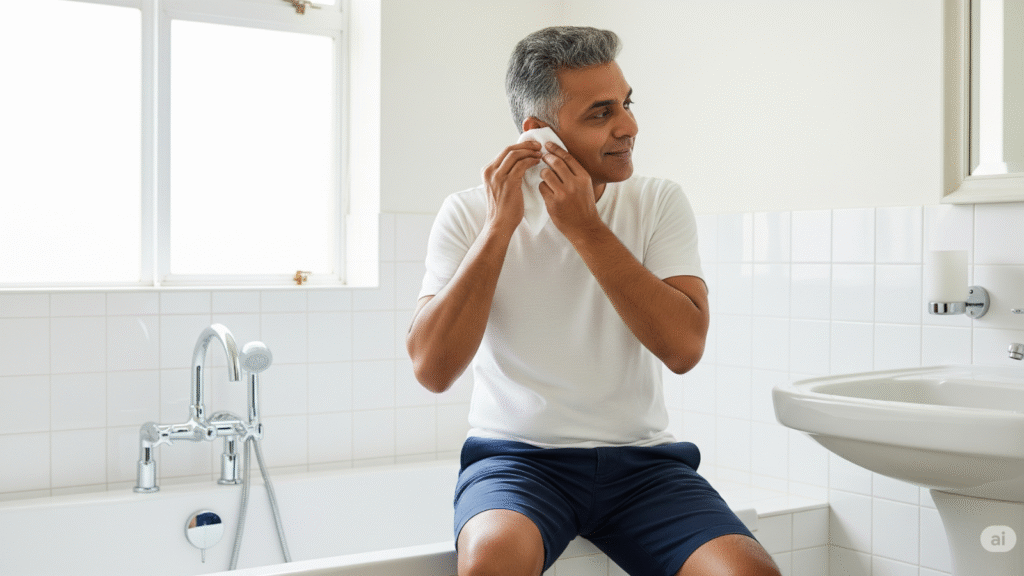 how to clean ears at home