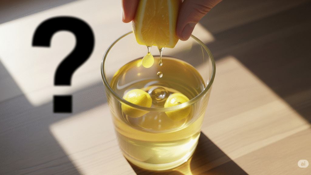 lemon pregnancy test